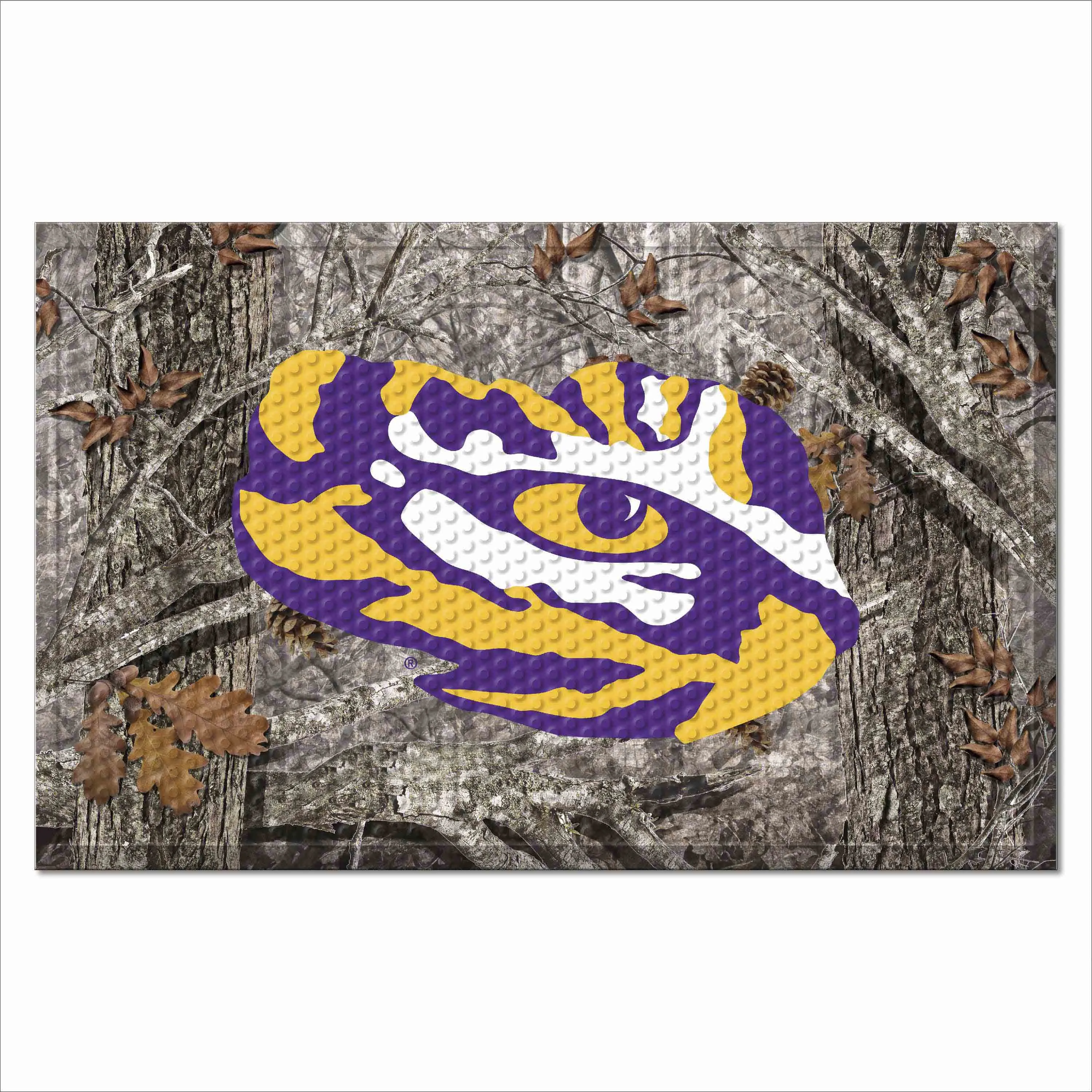 LSU Camo Scraper Mat