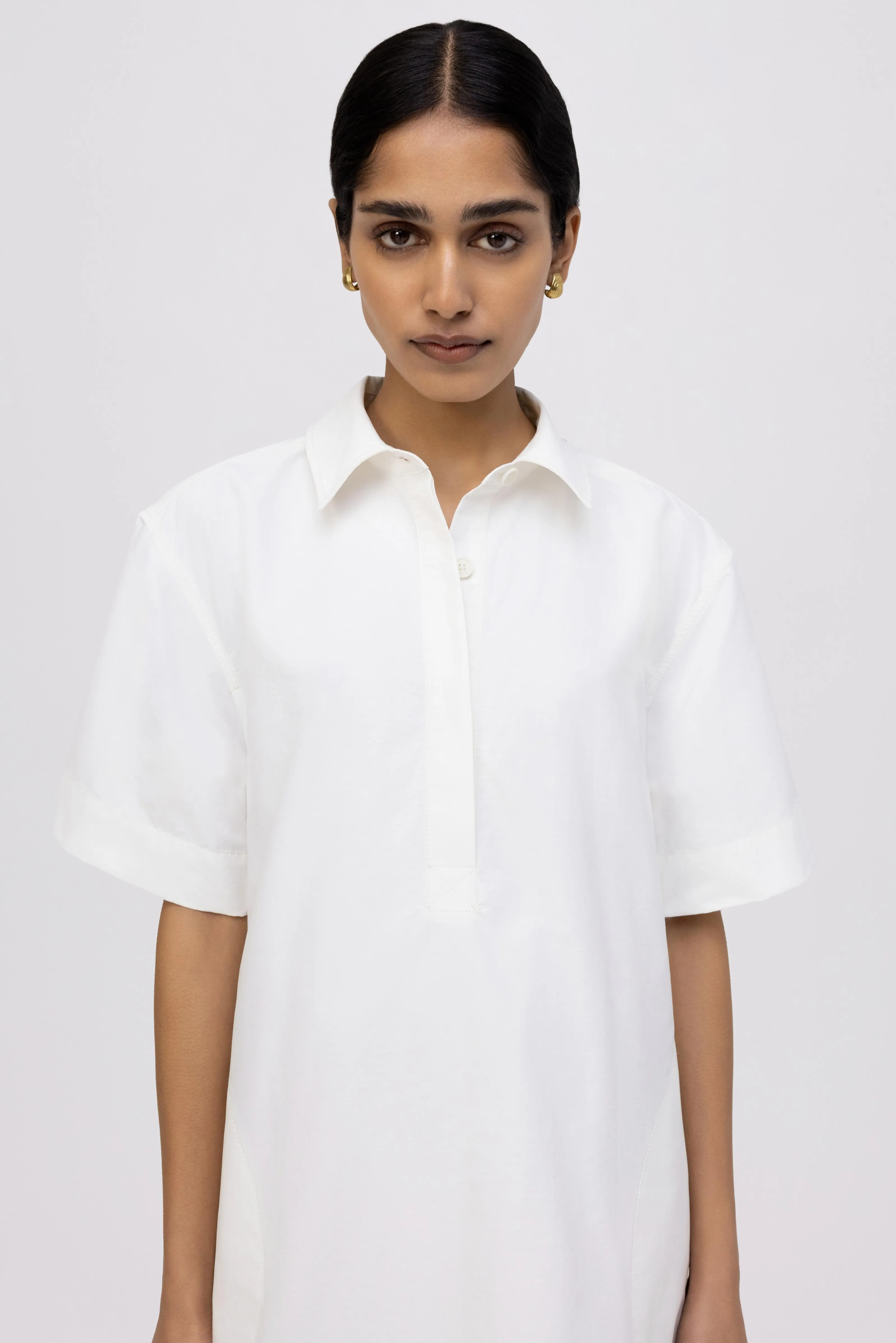 Lucienne Mini Dress in White