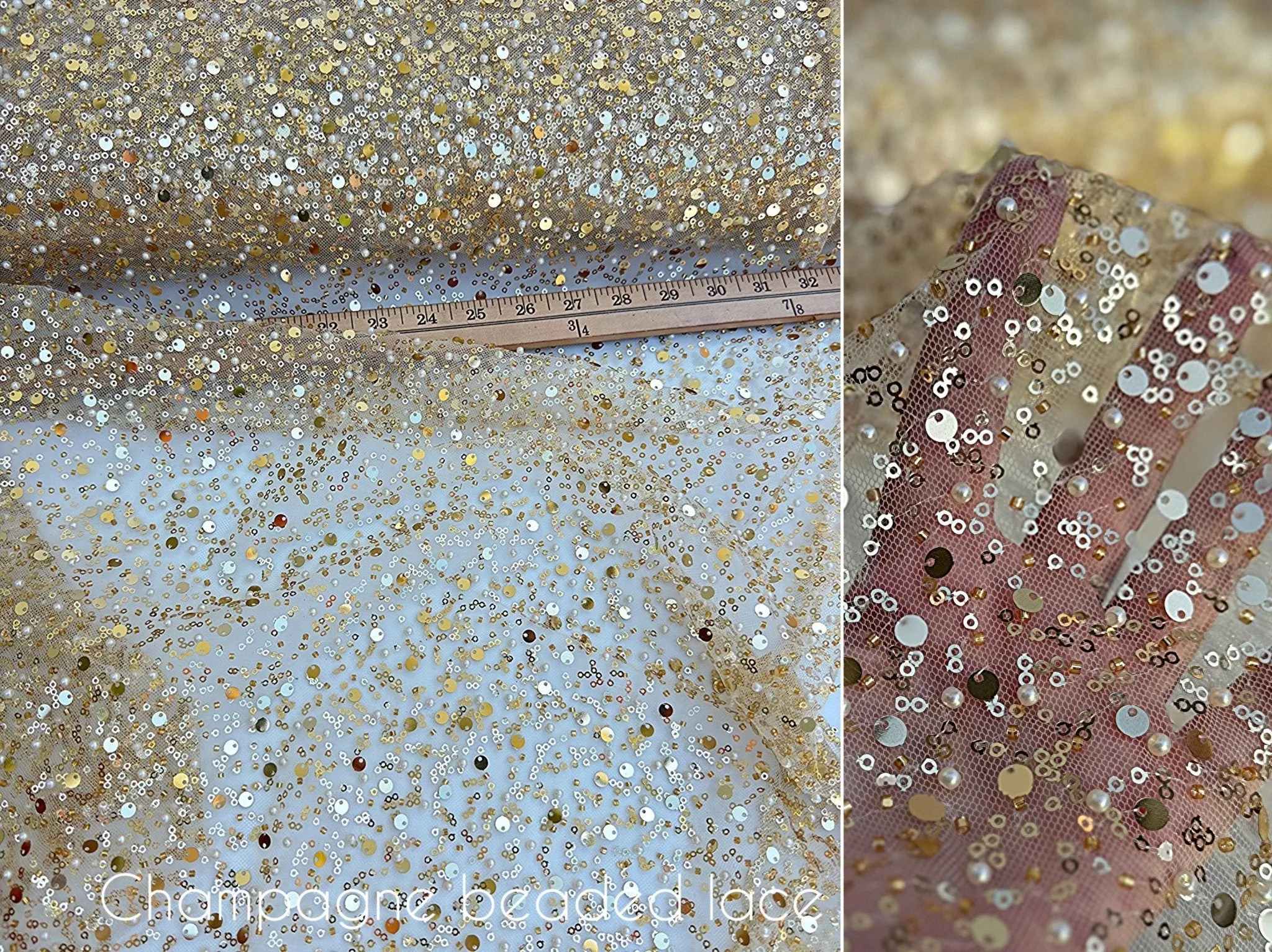 Luxury Beaded Sequins