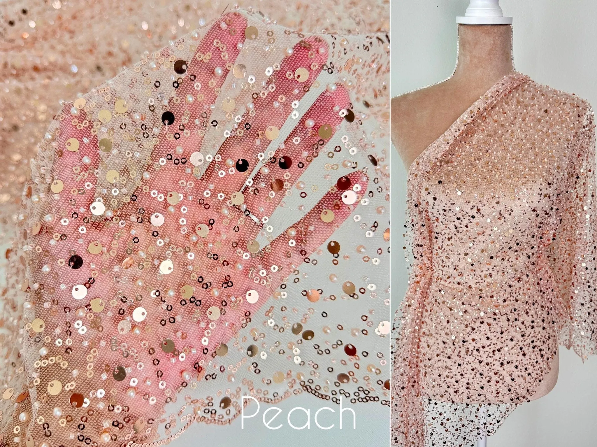 Luxury Beaded Sequins