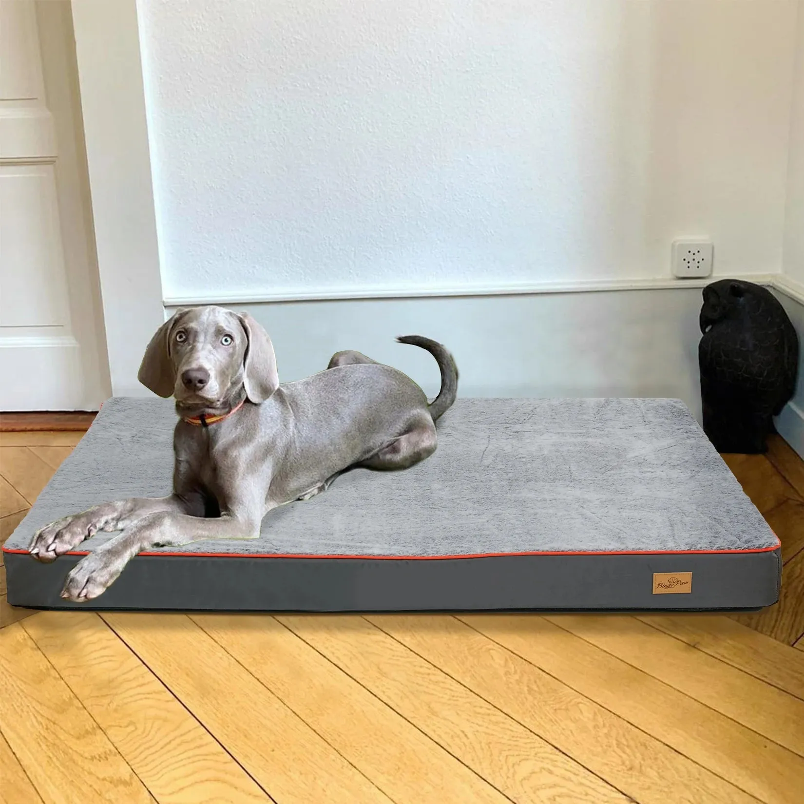Luxury Padded Dog Bed for Comfort and Support – Ideal for Large Breeds