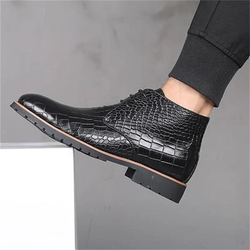 Male High Quality Fashionable Large Size Boots