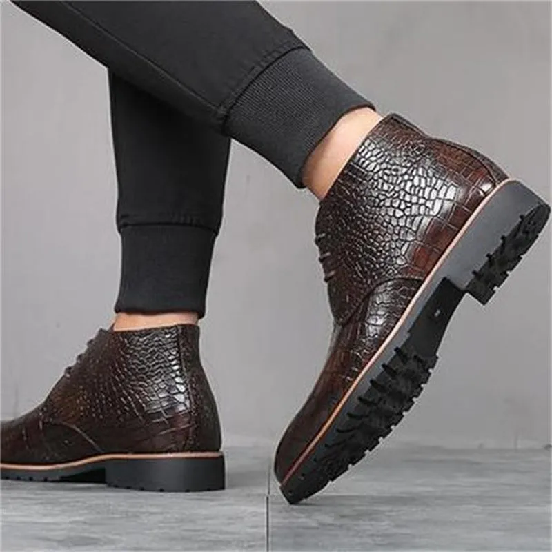 Male High Quality Fashionable Large Size Boots
