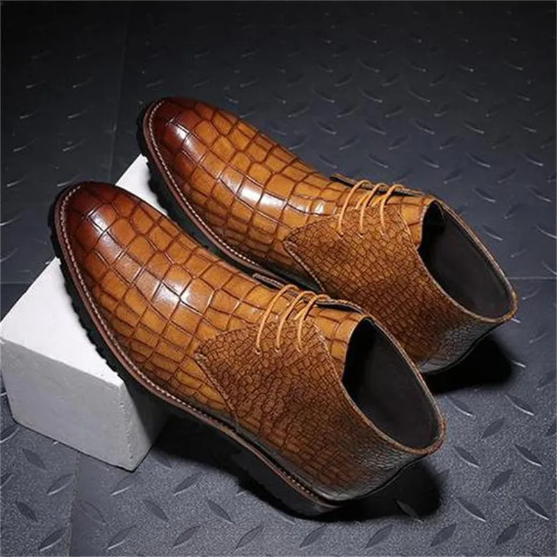 Male High Quality Fashionable Large Size Boots