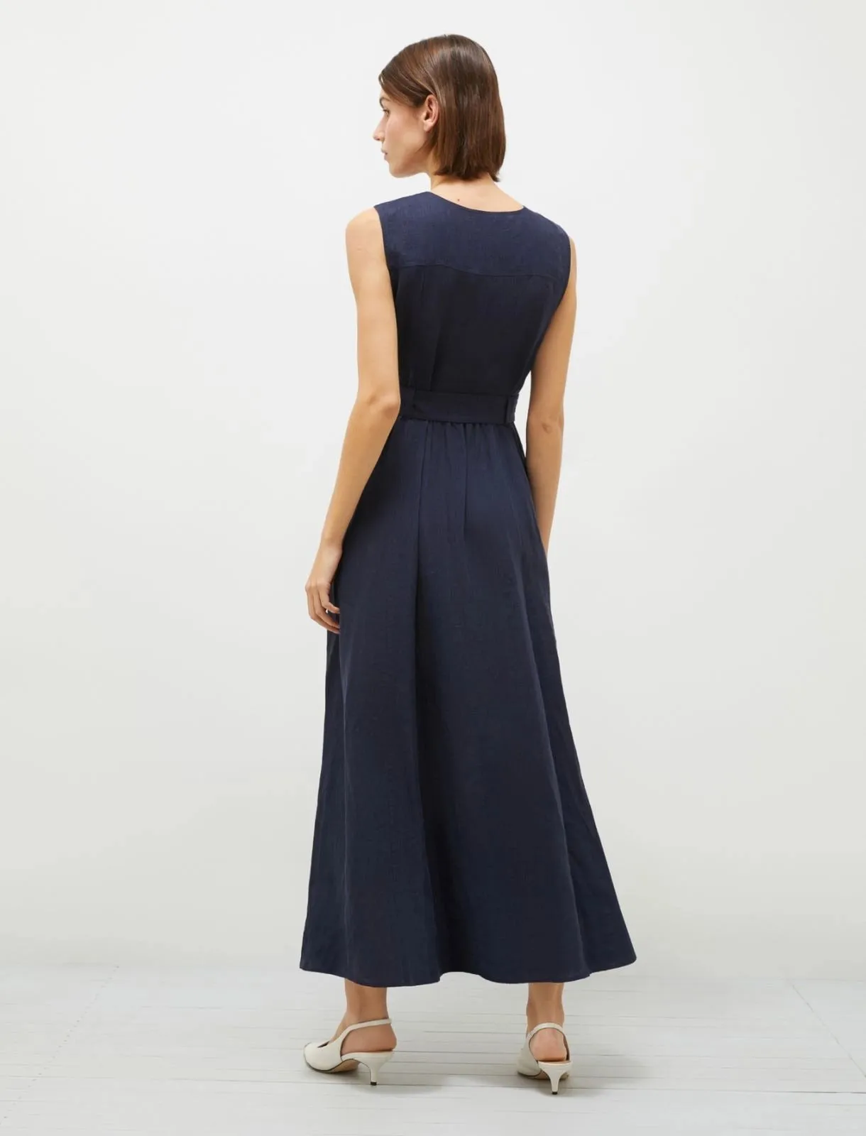 Marella Picchio Dress in Navy