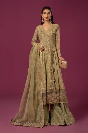 Maria B Luxury Formal Angrakha Trousers Pakistani Party Dress