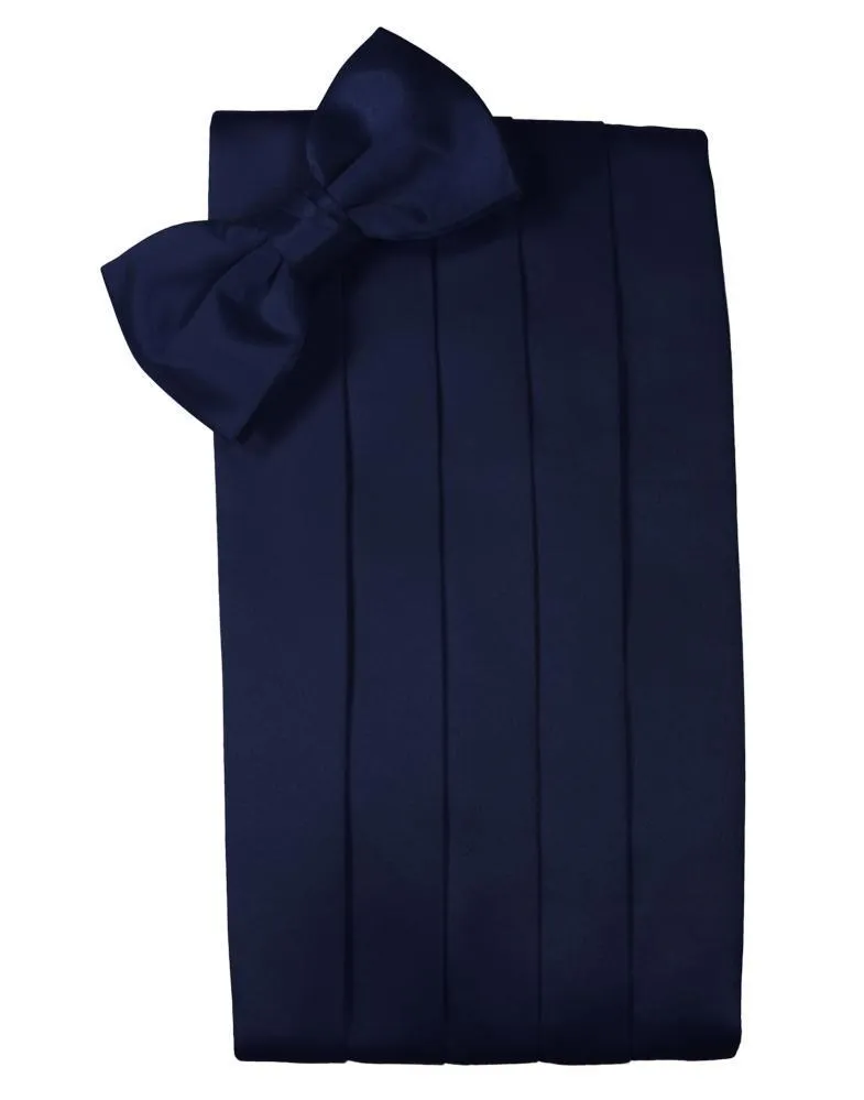 Marine Luxury Kids Satin Cummerbund
