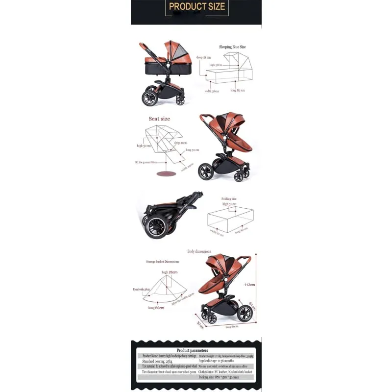 Max of Aulon Stroller 3 in 1