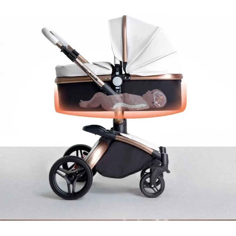 Max of Aulon Stroller 3 in 1