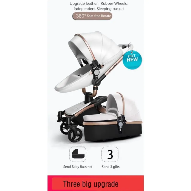 Max of Aulon Stroller 3 in 1