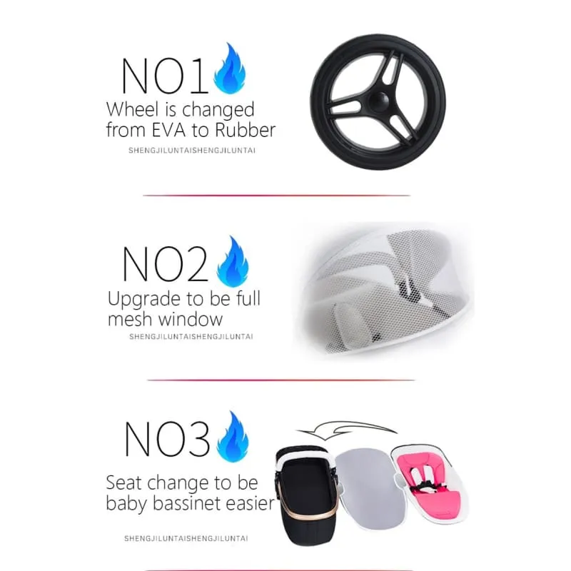 Max of Aulon Stroller 3 in 1