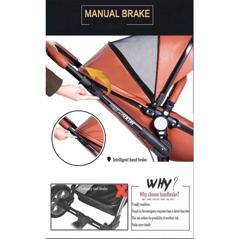 Max of Aulon Stroller 3 in 1