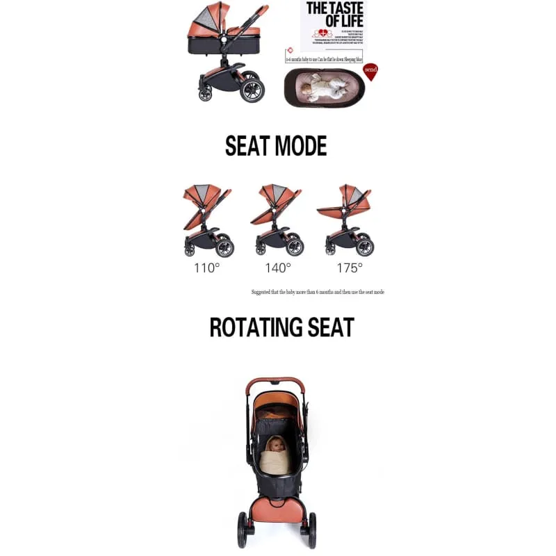 Max of Aulon Stroller 3 in 1