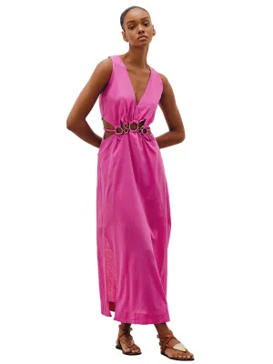 Maya Detail Long Dress ::RET
