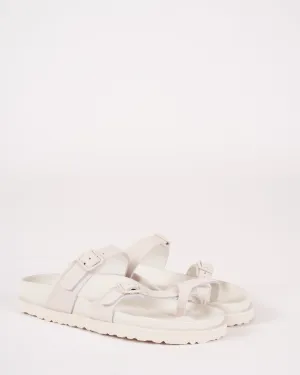 mayari suede sandal - bone