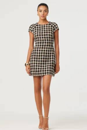Melinda Tweed Mini Dress