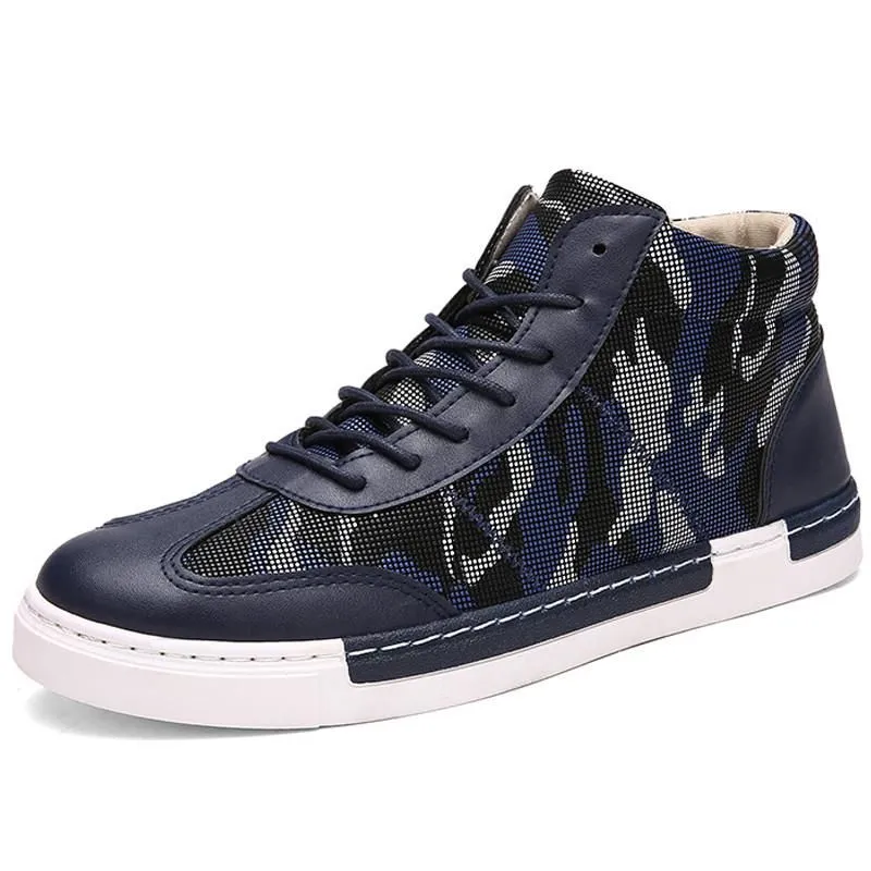 Men's Camouflage Luxury High Tops