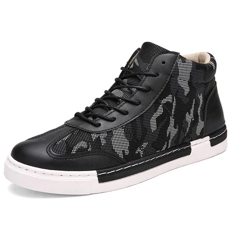 Men's Camouflage Luxury High Tops