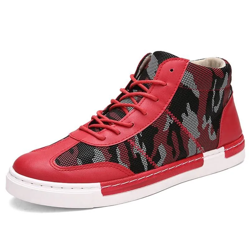 Men's Camouflage Luxury High Tops