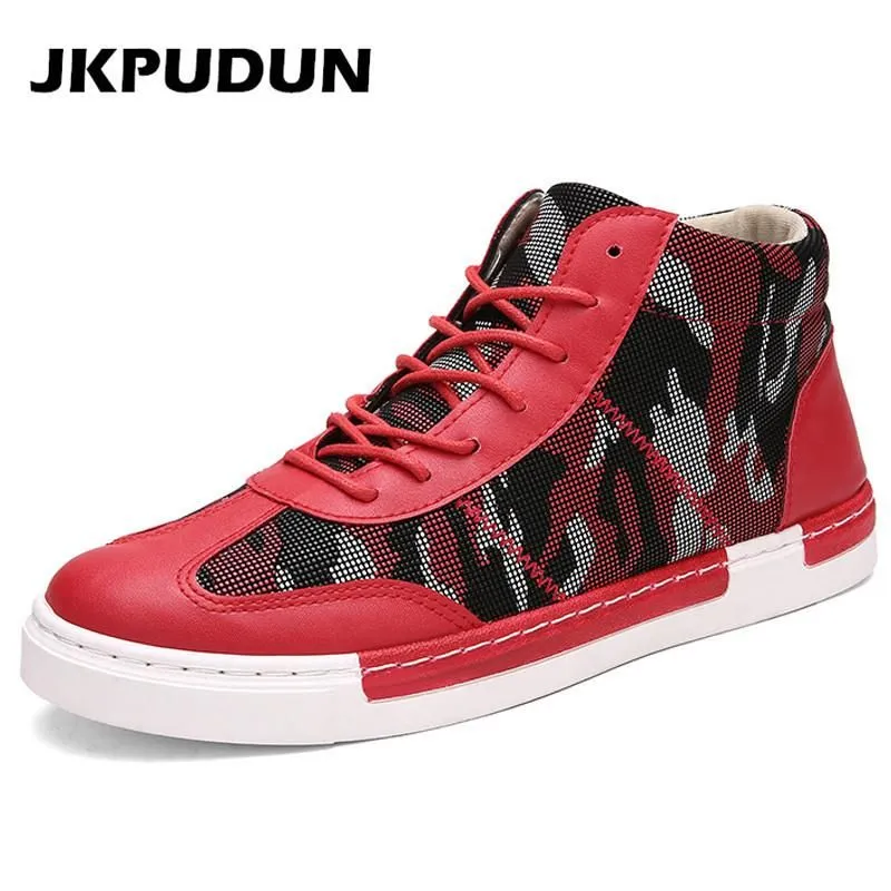 Men's Camouflage Luxury High Tops