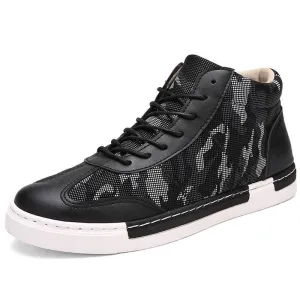 Men's Camouflage Luxury High Tops