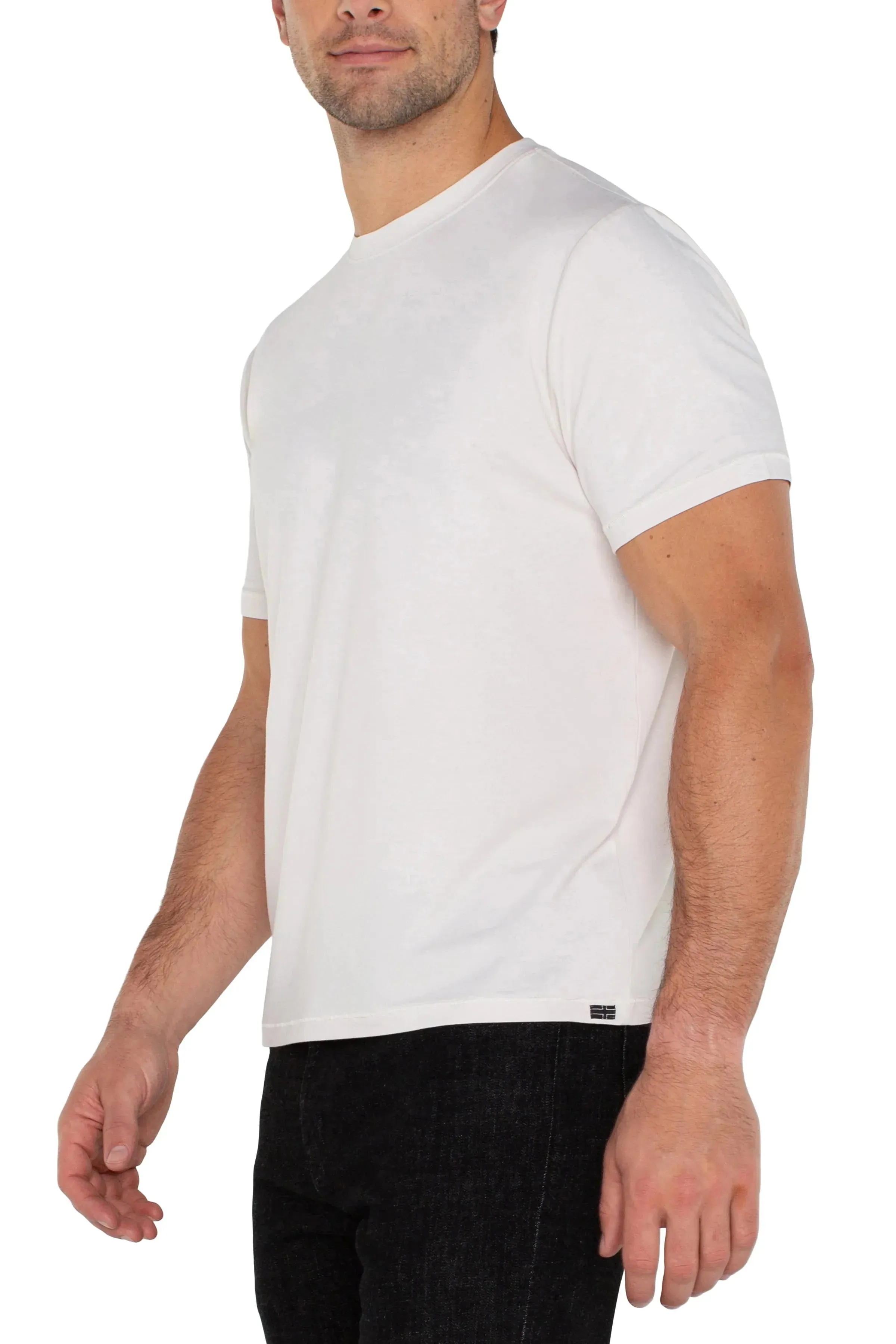 Men's Cream Crew Neck