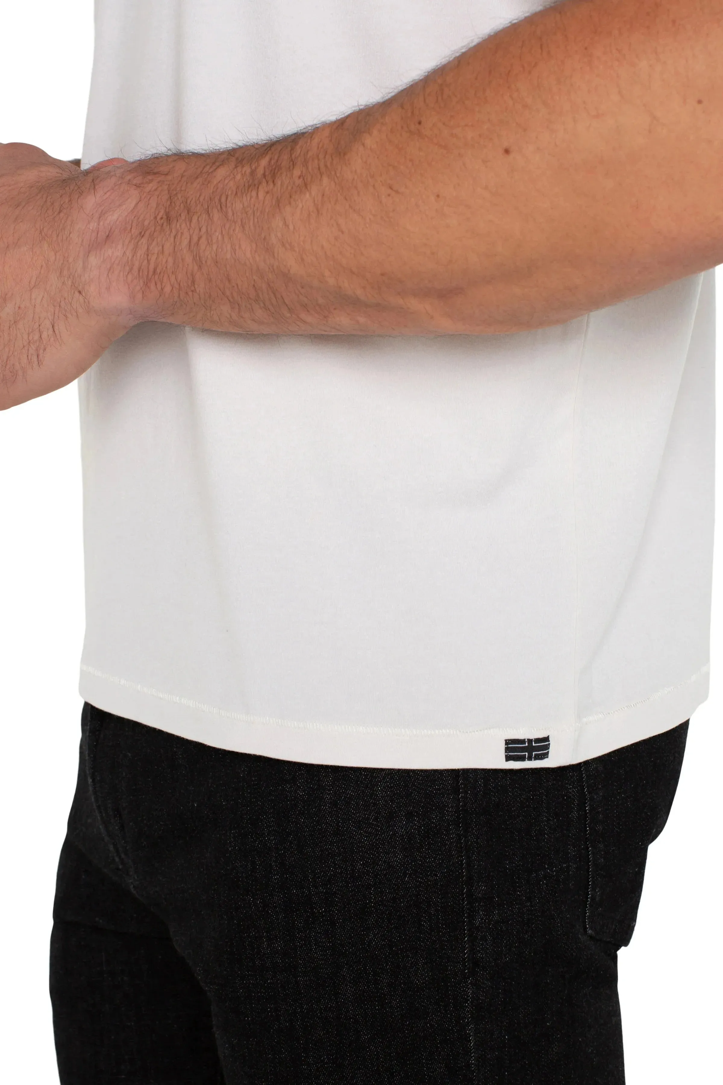Men's Cream Crew Neck