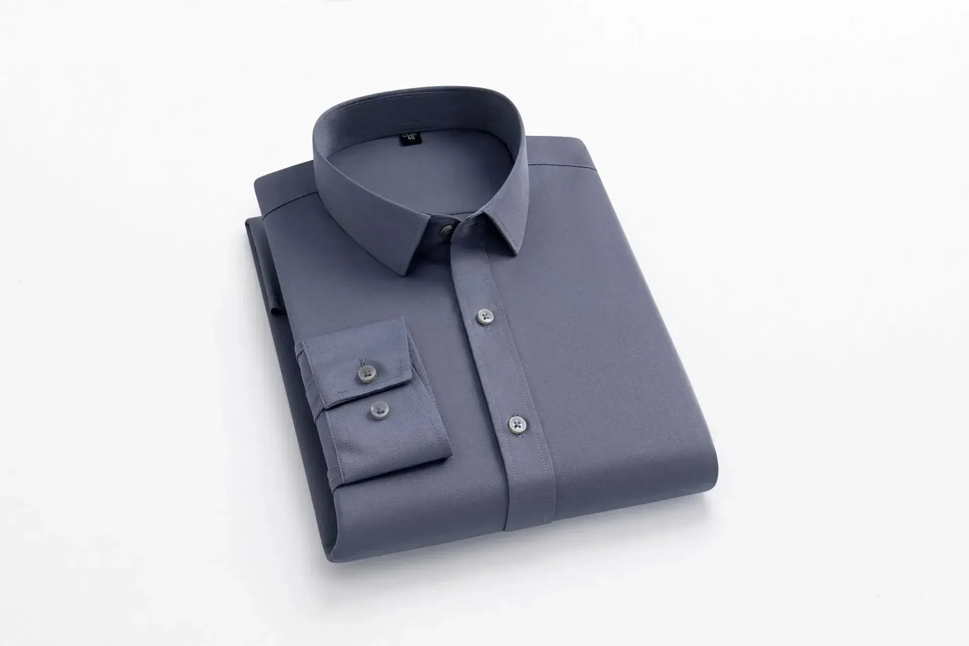 Men's Long-Sleeve Non-Iron Business Shirt