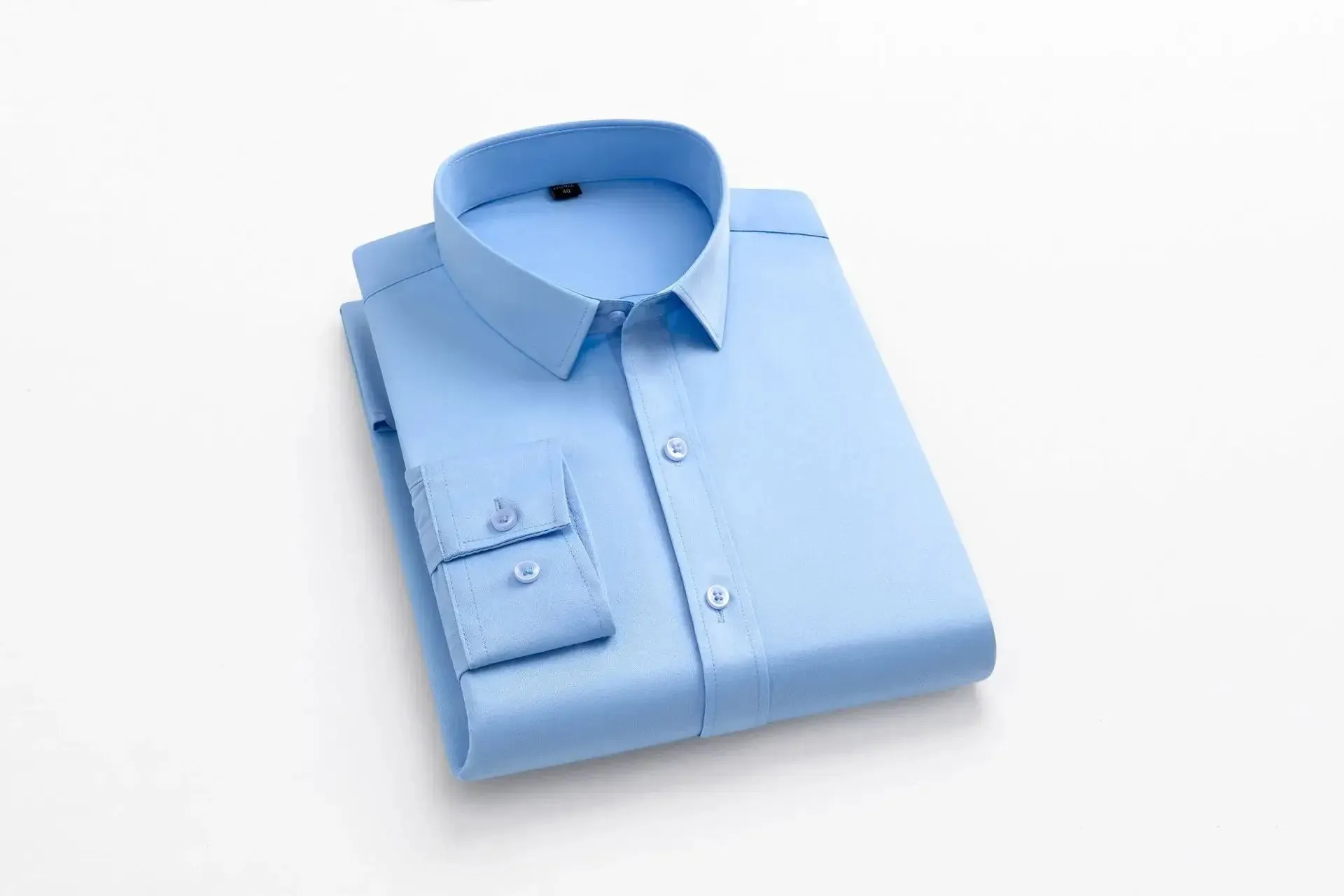 Men's Long-Sleeve Non-Iron Business Shirt