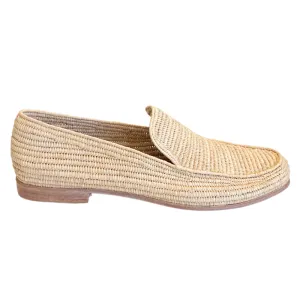 Men's Raffia Loafer Natural