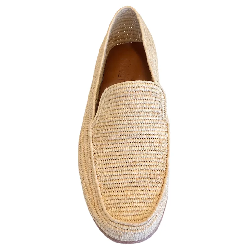 Men's Raffia Loafer Natural