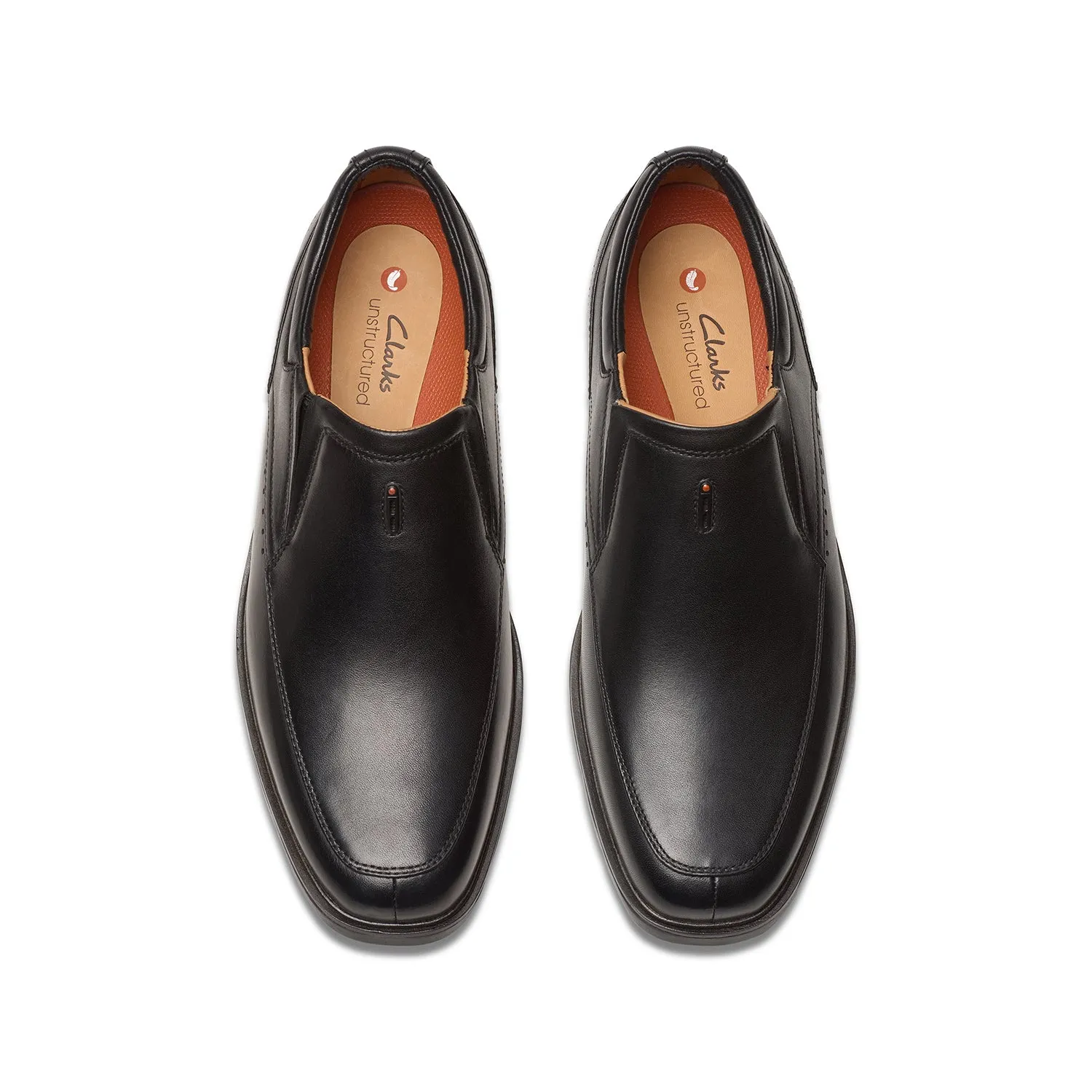 Mens - Un Kendric Go Black Leather
