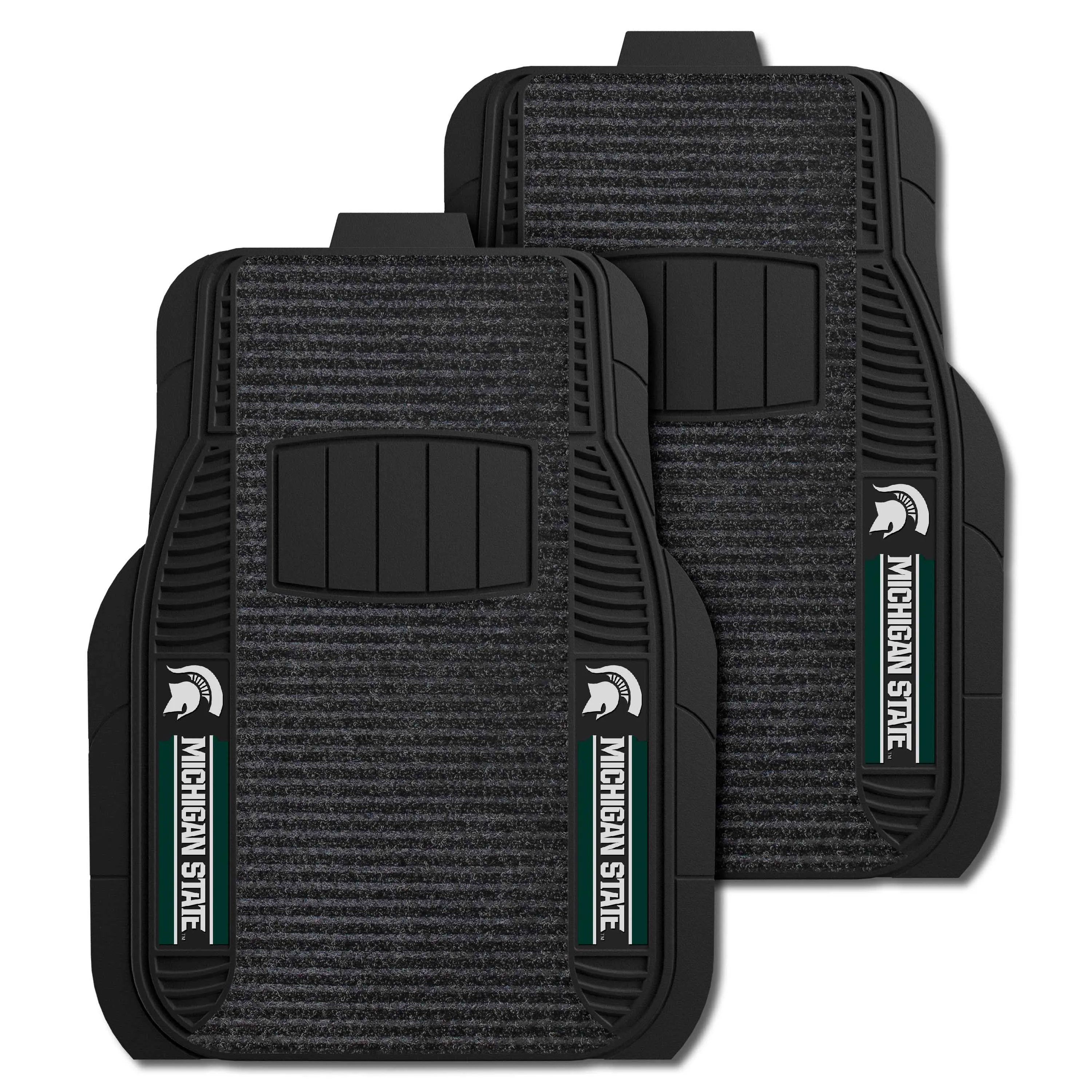 Michigan State University 2-pc Deluxe Car Mat Set