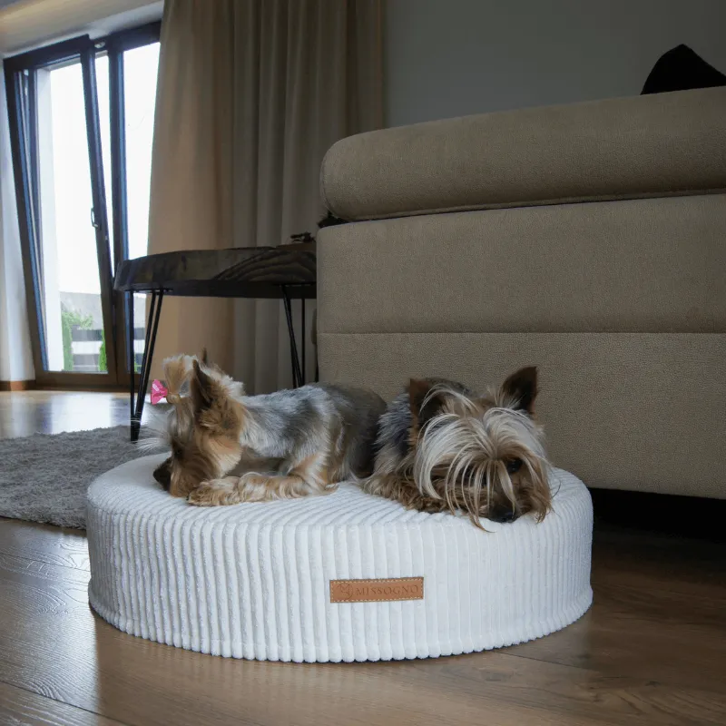 MISSOGNO Dreamy Corduroy Round Pet Bed