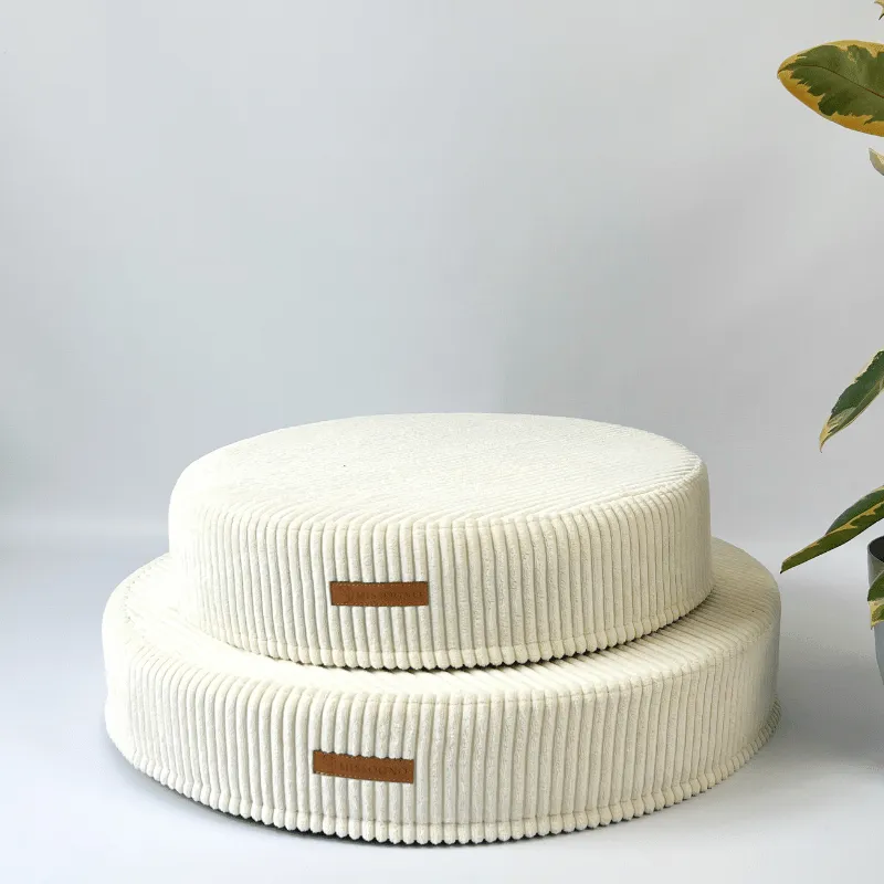 MISSOGNO Dreamy Corduroy Round Pet Bed