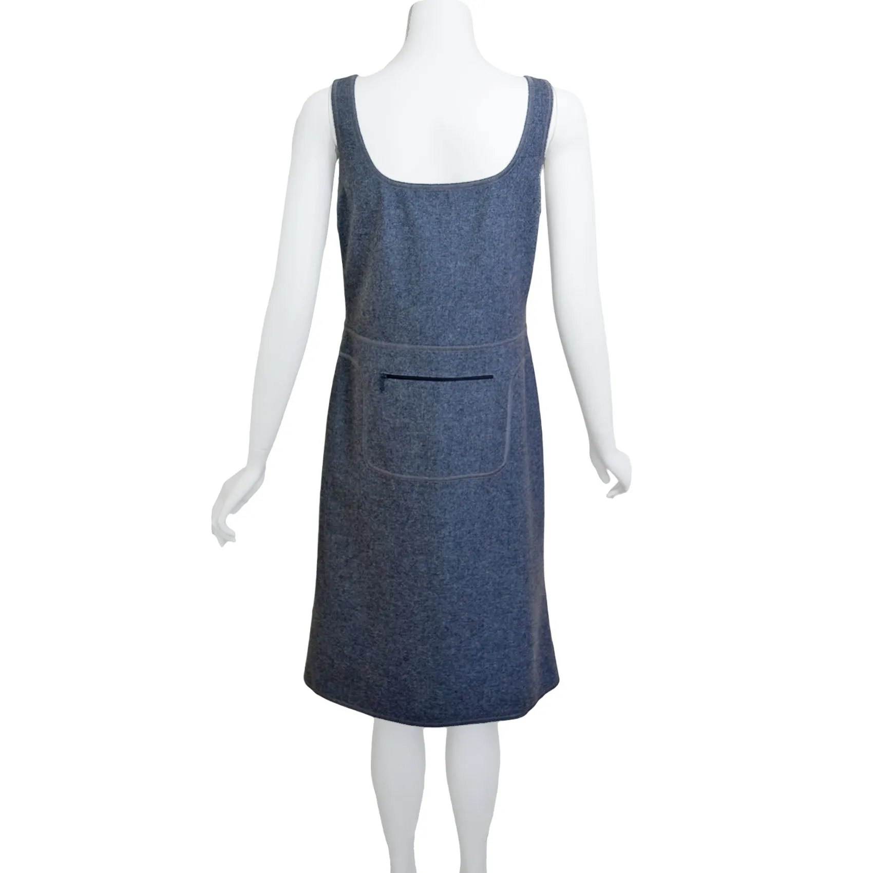 Miu Miu A/W 1999 Grey Wool Dress