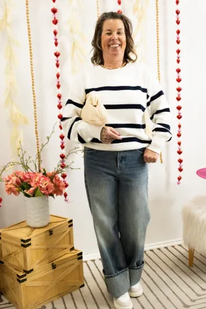Monica Striped Sweater