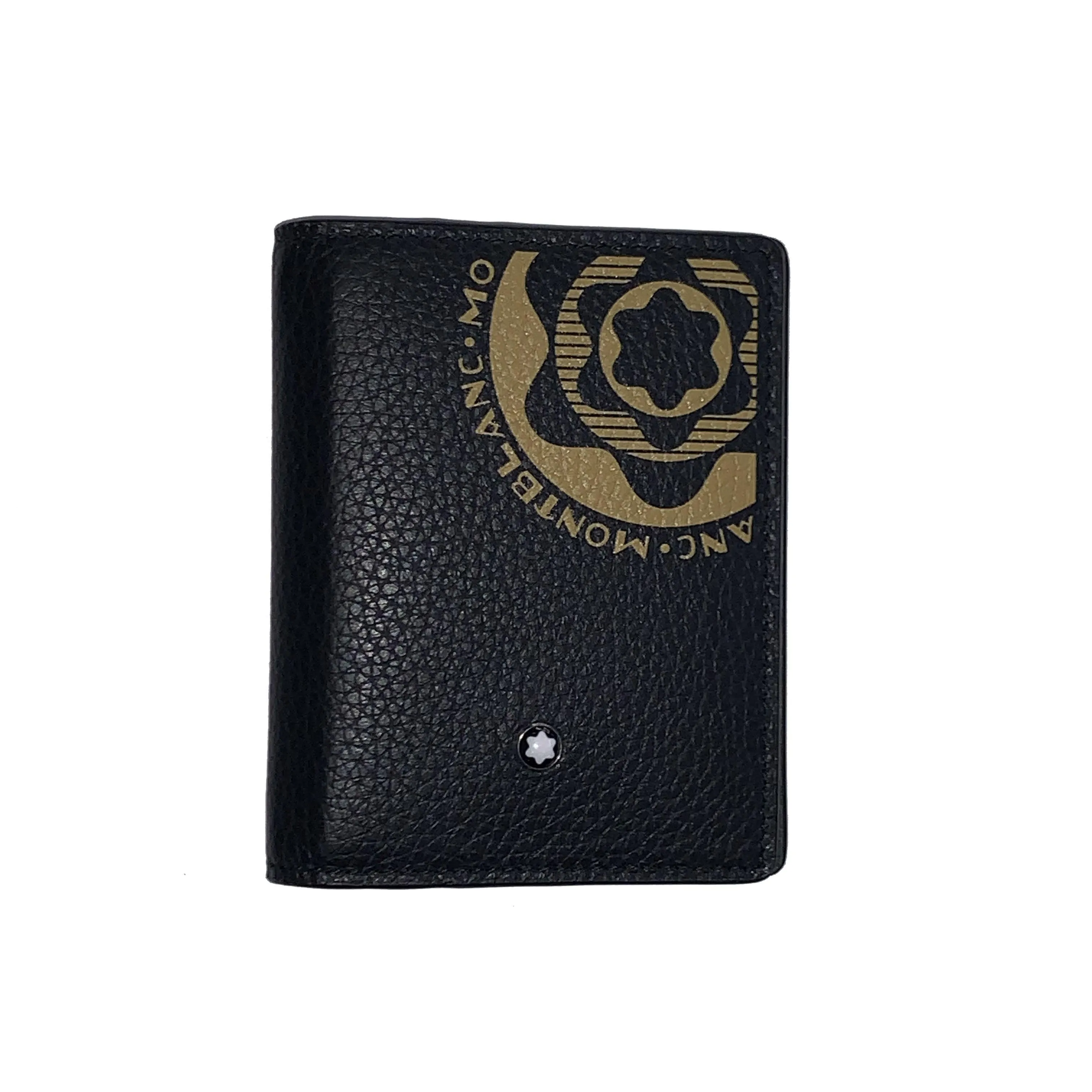 Montblanc Boading for business cards with visible pocket Meisterstück Soft Grain Black/Yellow 127329