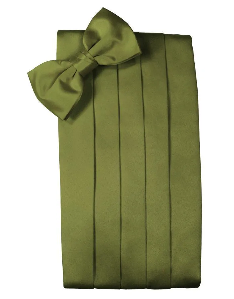 Moss Luxury Kids Satin Cummerbund