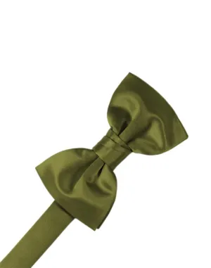 Moss Luxury Satin Kids Bow Tie