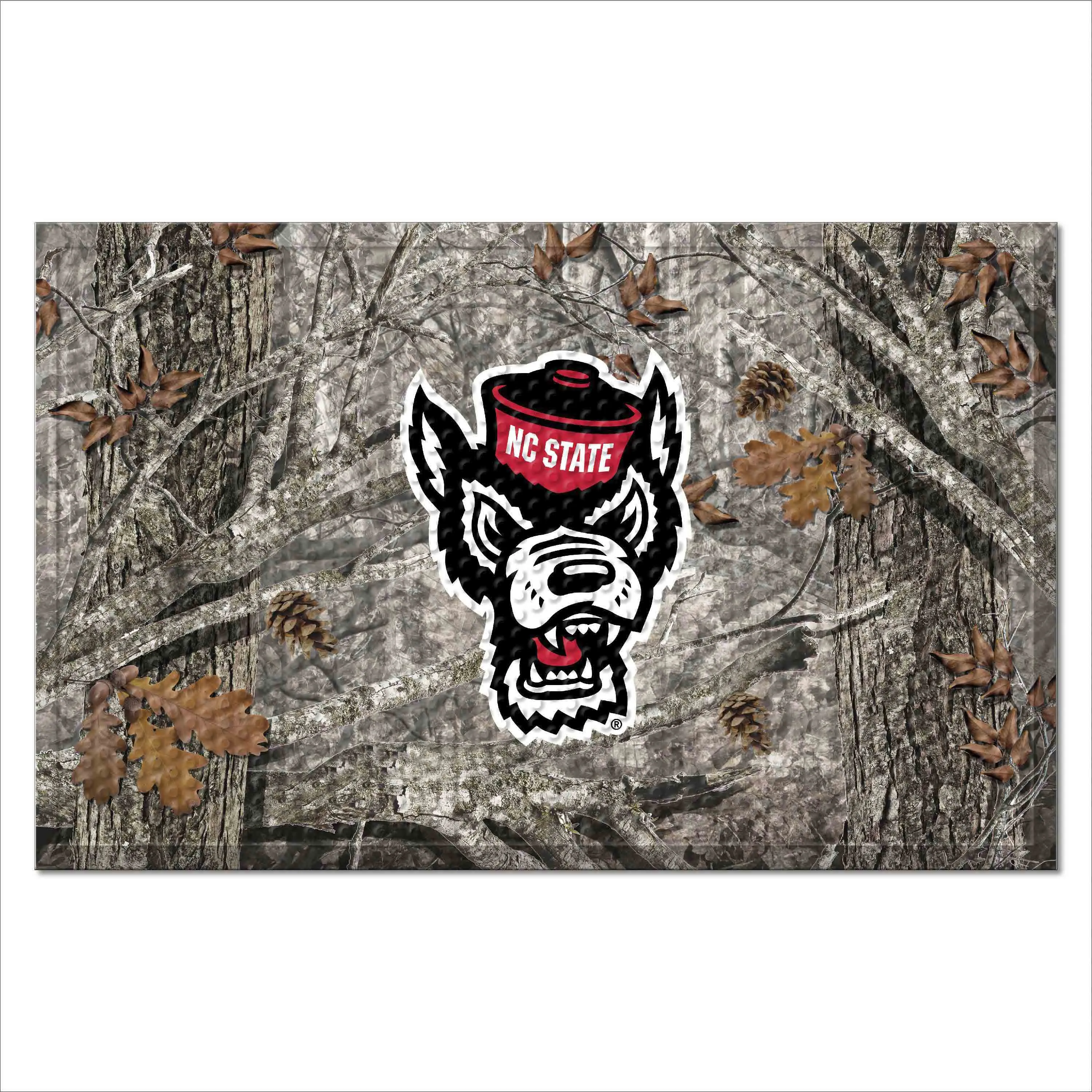 NC State University Camo Scraper Mat