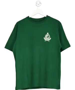 New Balance Athletic Shoes Boston M.a 1906 Dark Green Shirt UK M
