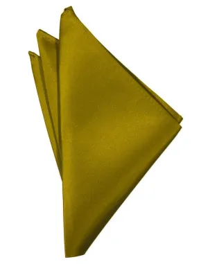 New Gold Luxury Satin Pocket Square