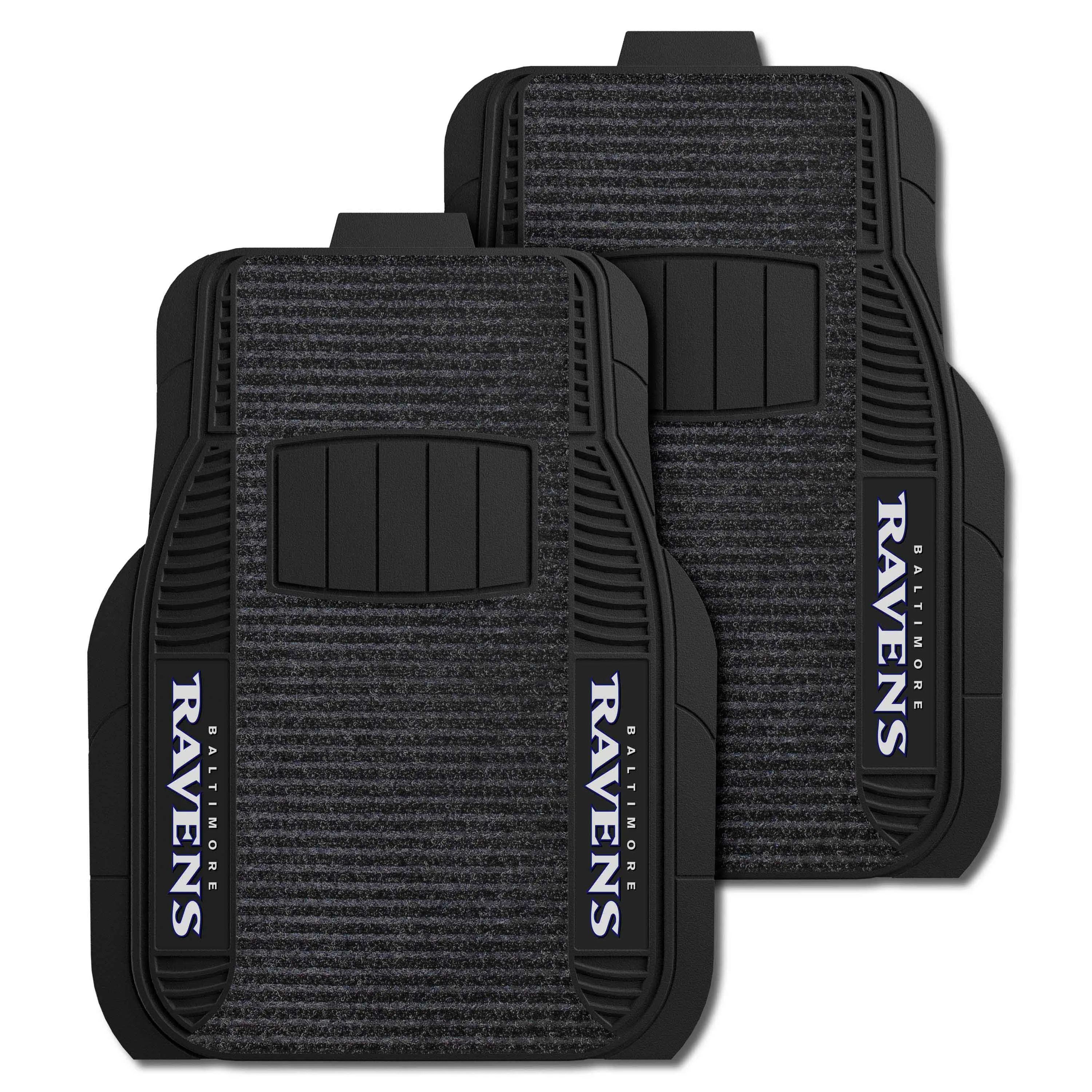 NFL - Baltimore Ravens 2-pc Deluxe Car Mat Set