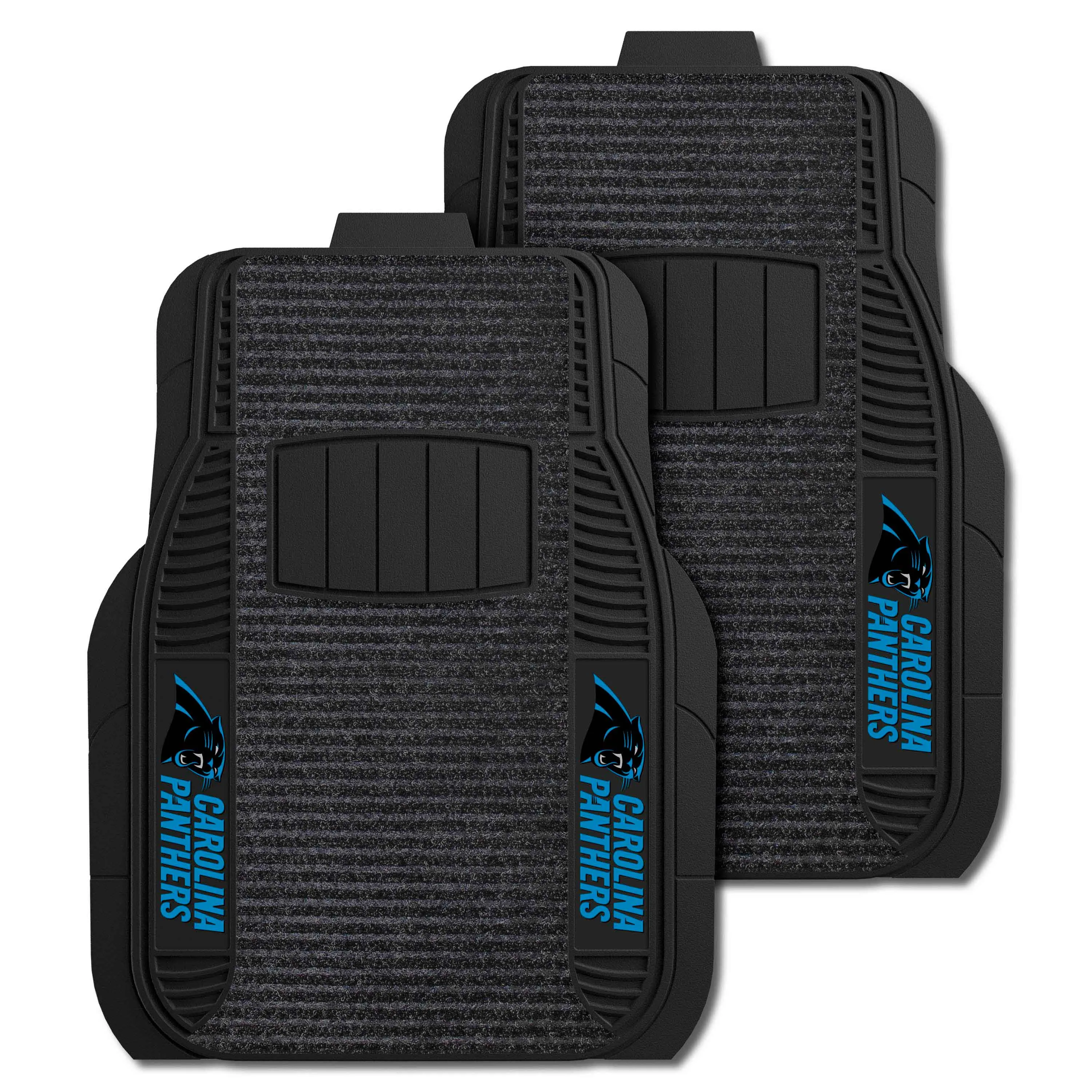 NFL - Carolina Panthers 2-pc Deluxe Car Mat Set