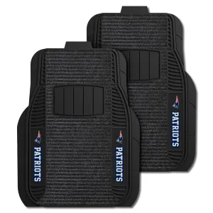 NFL - New England Patriots 2-pc Deluxe Car Mat Set