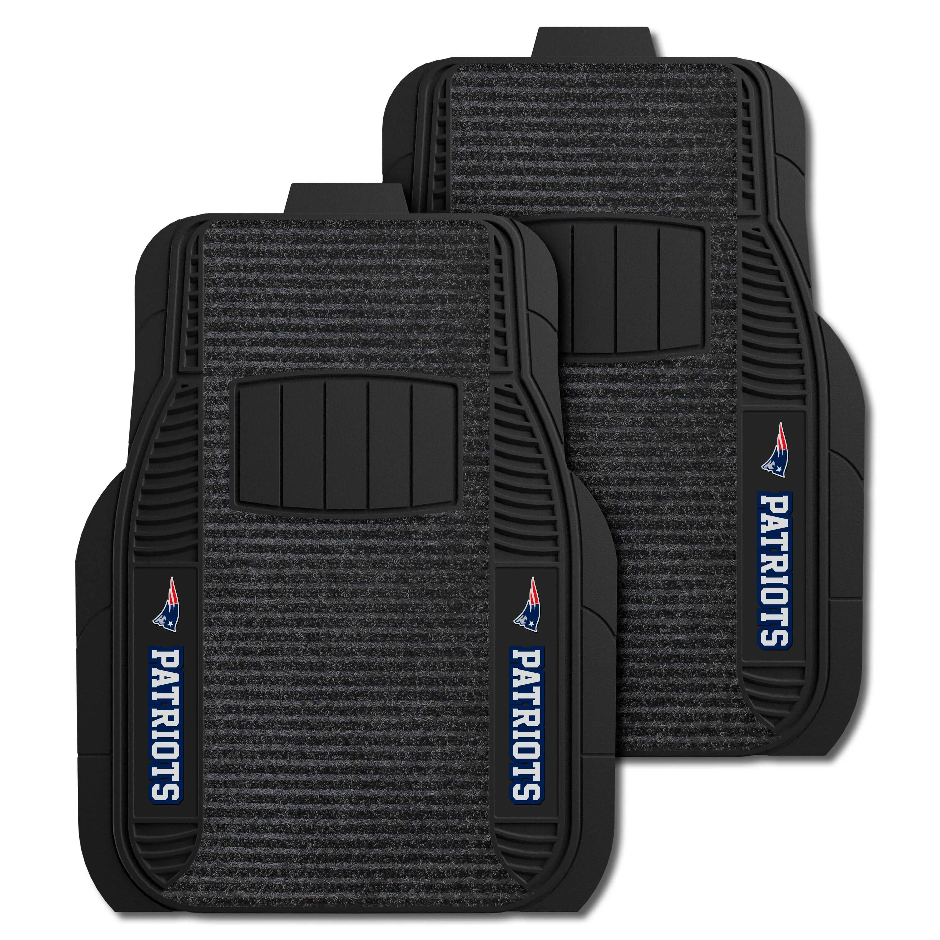 NFL - New England Patriots 2-pc Deluxe Car Mat Set