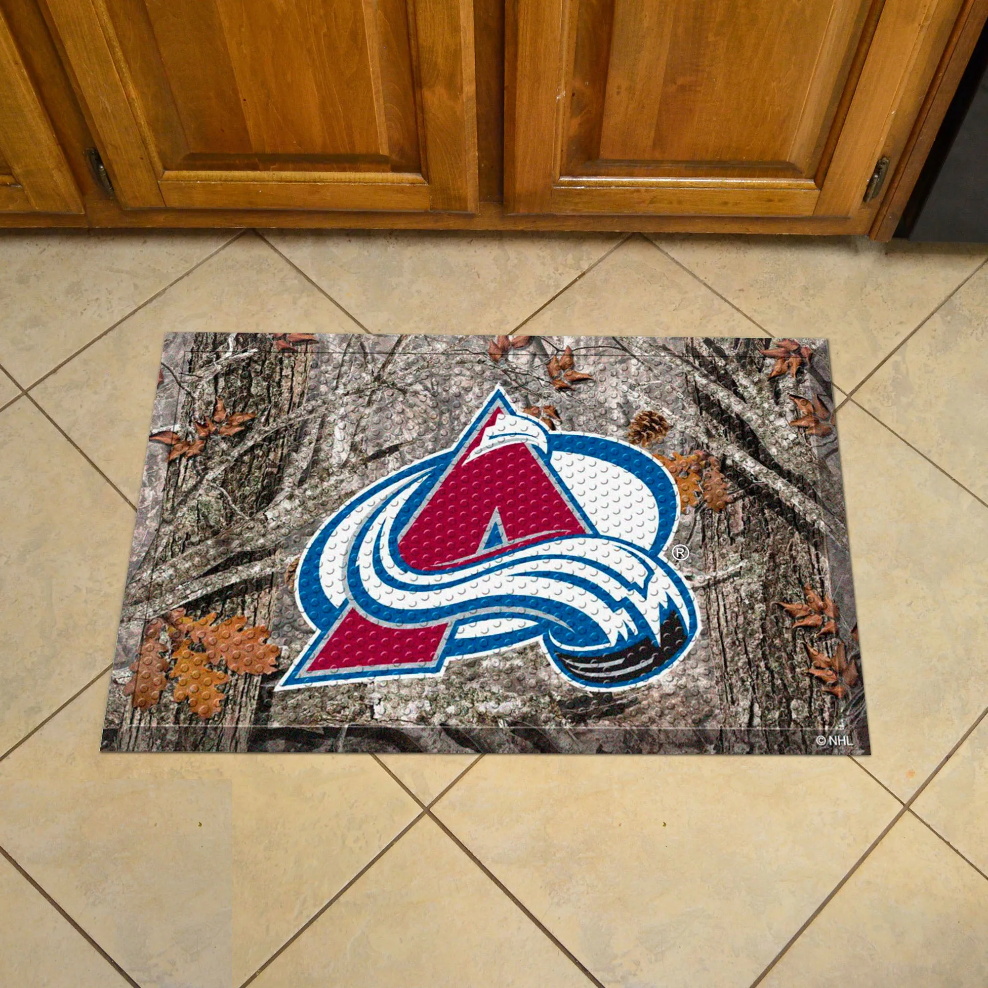 NHL - Colorado Avalanche Camo Scraper Mat