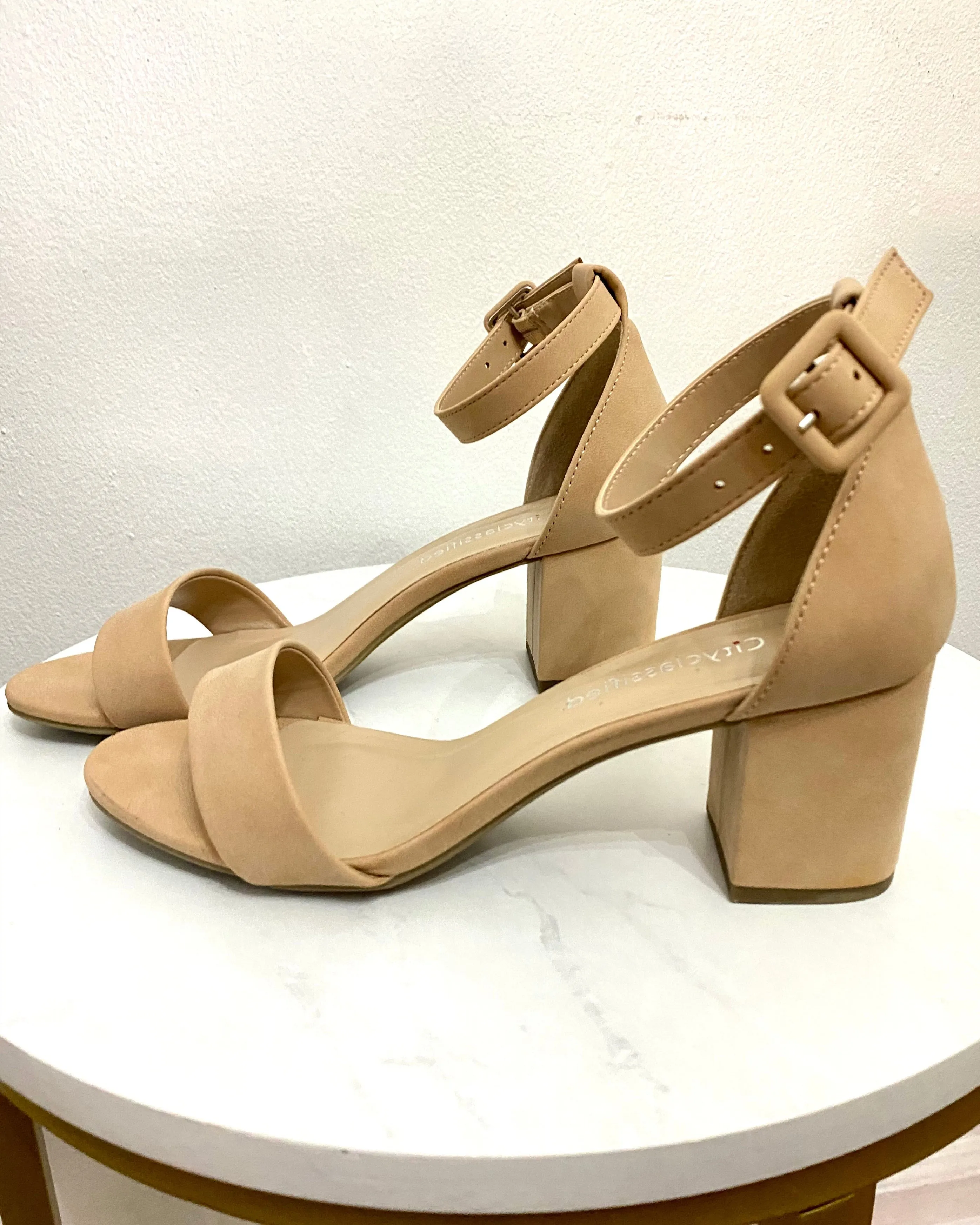 Nights Out Wide Width Sandal Heels
