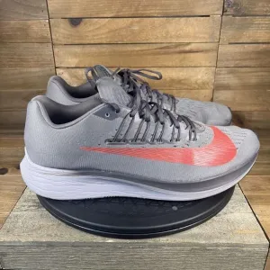 Nike Mens Sz 12 Zoom Fly Gunsmoke/Bright Crimson 880848-004 Athletic Shoes